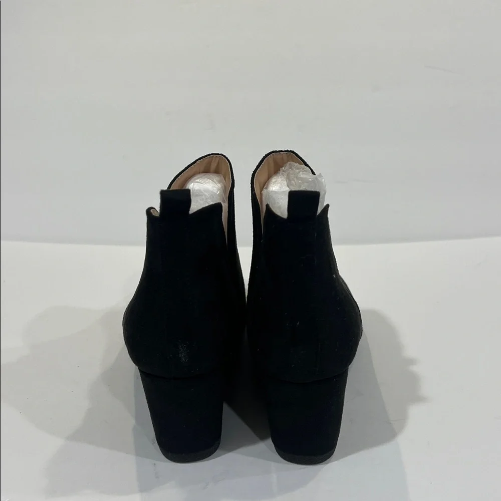 Journee‎ Collection Mylee Wedge Black Booties, size 12 ✔️